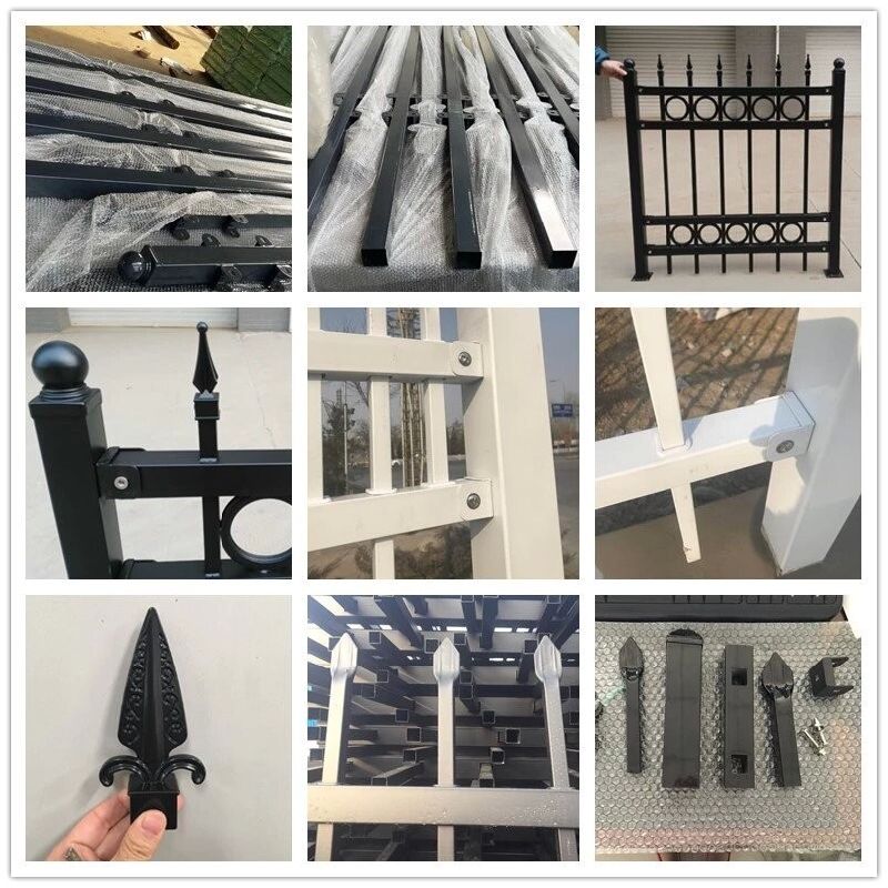 Galvanized Steel Ornamental Punching Fencing for Garden and Residential Fencing