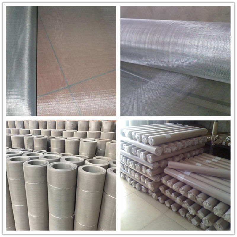 Stainless Steel Flexible Wire Mesh Stainless Steel Plain Woven Wire Mesh