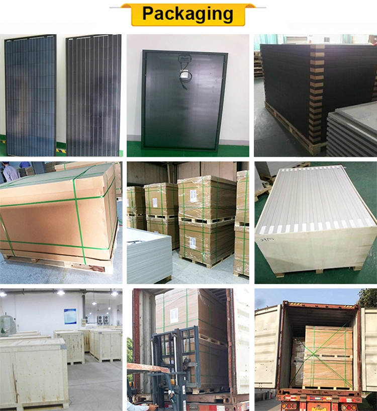 Yangtze Hot Sale High-Efficiency Solar Panels All Black 370W 380W 390wsolar Panels Full Black Panels
