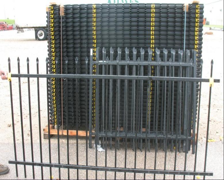 Powder Coated Security Fence/Fence Panel/Garden Fence/Wrought Iron Fence