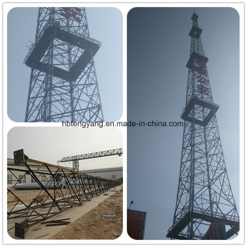 Hot DIP Galvanized GSM Communication Tower
