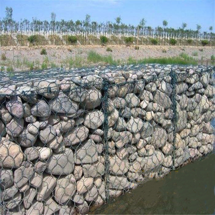 Factory Wholesale Galvanized Gabion Box Wire Mesh / Wire Basket for Stone Retaining Wall