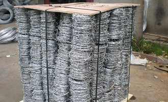 Factory Offer Security Fencing Barbed Wire Fabric