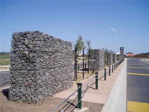 Galvanized Wire Mesh Fence Gabion Stone Box for Retaining Wall