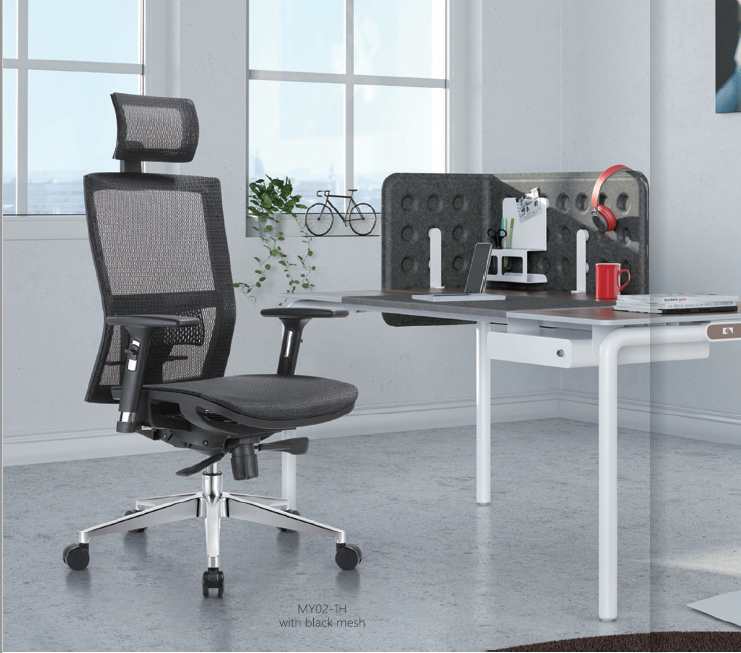 High Back Europe Style Full Mesh Office Chair with Mesh Seat