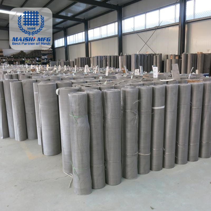 Factory Supply Micron Stainless Steel Woven Screen Mesh