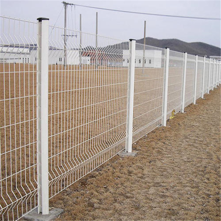 Commercial Welded Wire Mesh Fence 3D Curved Fencing