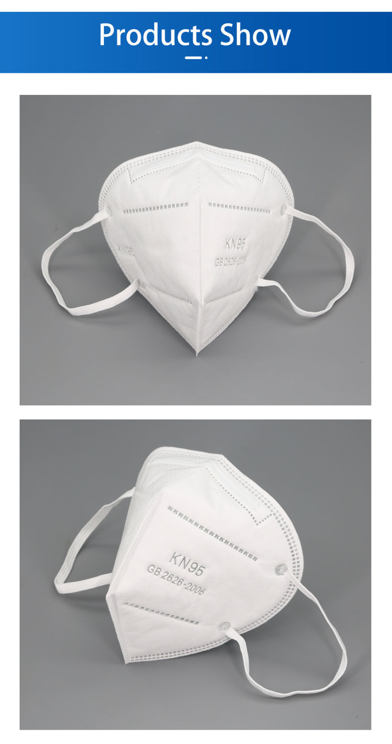 High Quality Personal Protective KN95 Protective Mask 5-Layer CE FFP2