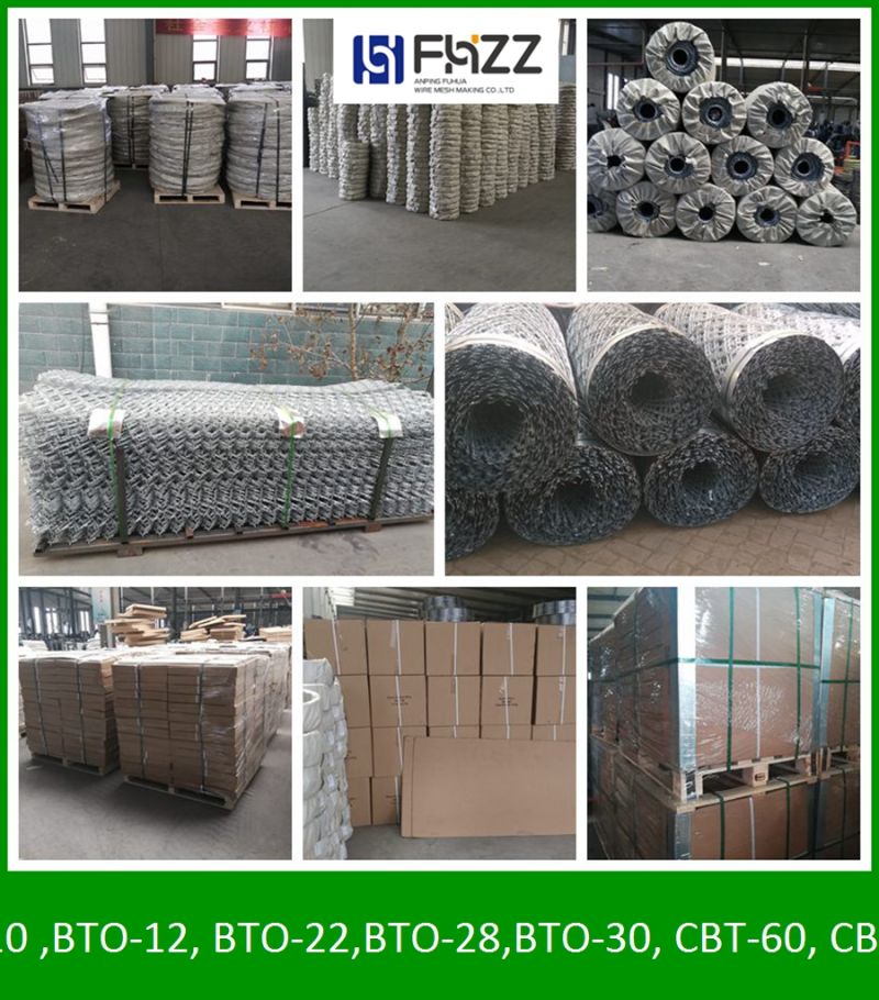 Razor Wire 450mm X 10m Clipped Galvanized Concertina Wire