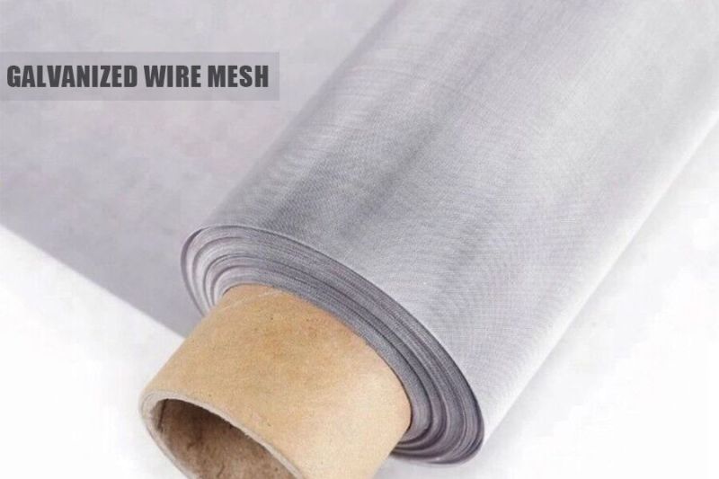 Long Life Used Zinc-Coated Wire Mesh / Zinc-Coated Wire Mesh