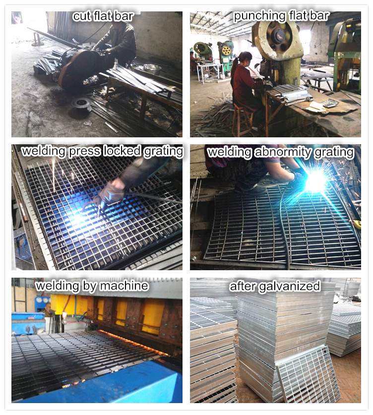 Construction Steel Bar Grating / Driange Grating / Galvanized Steel Grating