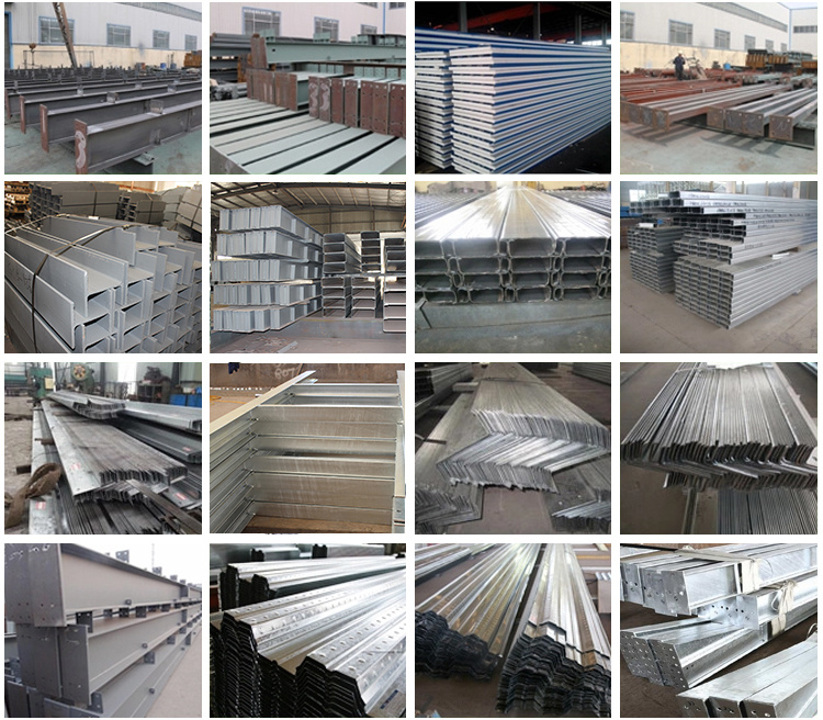 Good Material Light Steel Structure Steel Fabric Lots Warehouse