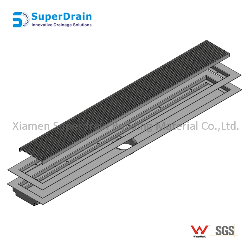 Metal Serrated Drainage Steel Grating Canal Cover Steel Grid Grating Building Material