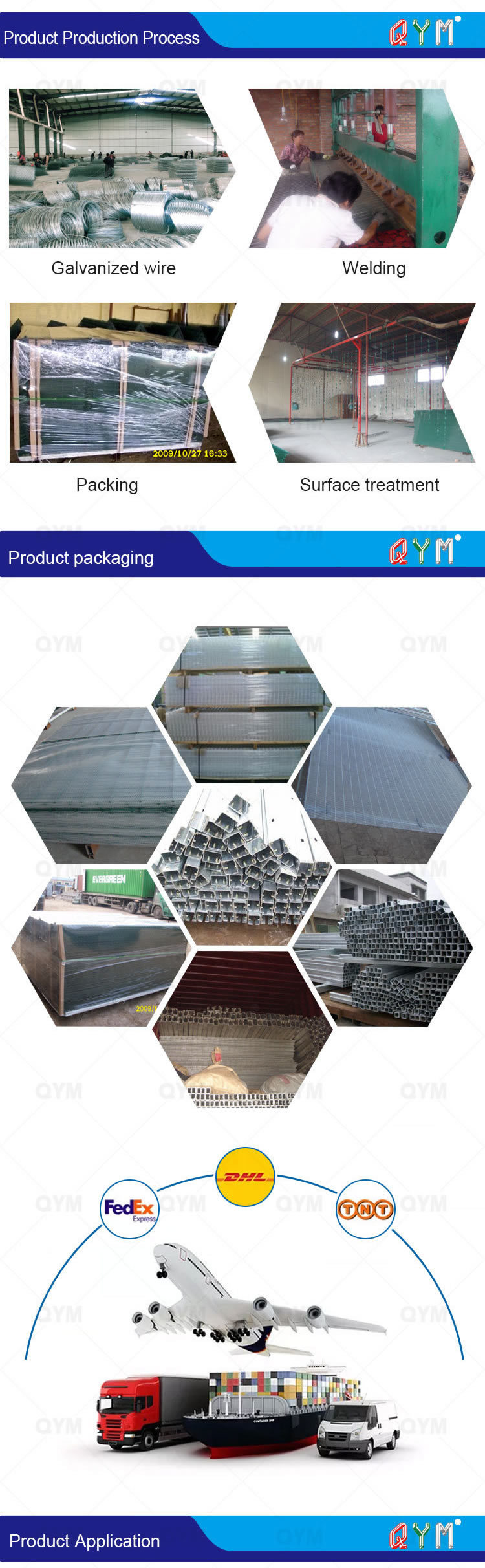 Welded Wire Mesh High Security Fence 358 Anti Climb Fencing