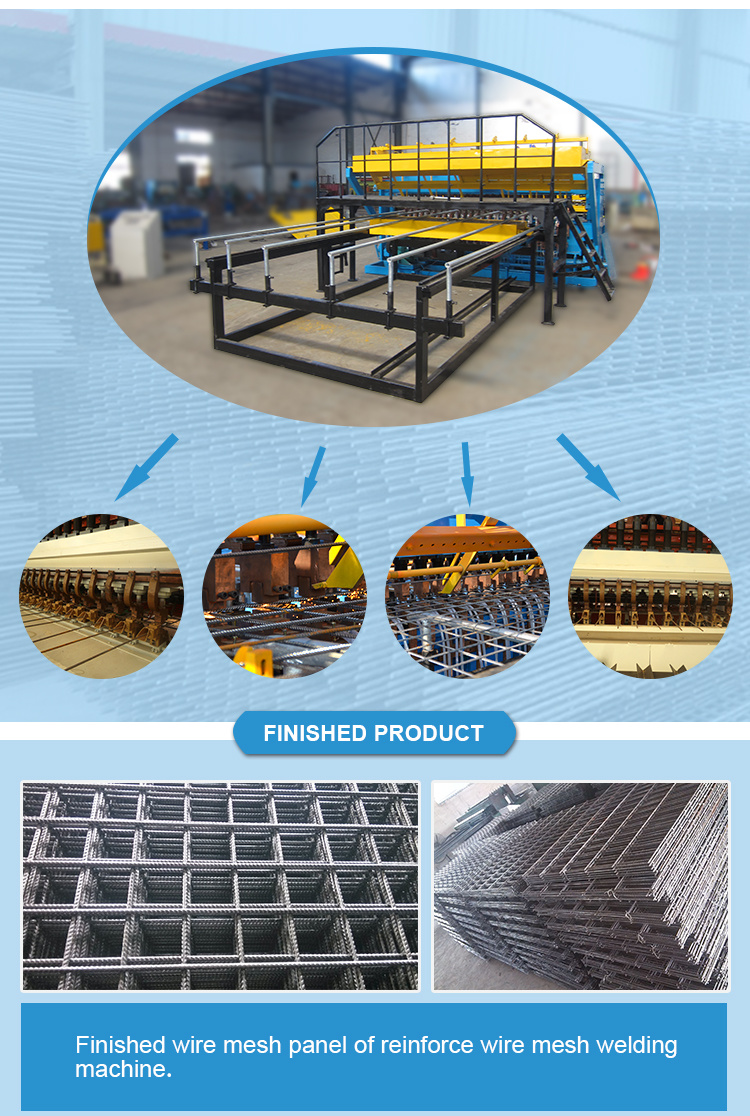 Concrete Reinforcing Wire Mesh Fence Panel Welding Machine