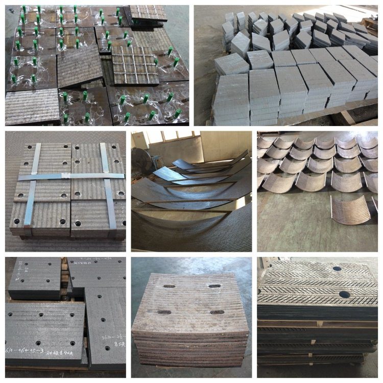 Hardness 58-63 HRC Wear Resistant Composite Welded Wear Steel Plate