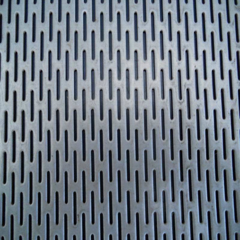 Round, Hexagonal Hole Stainless Steel Perforated Metal Mesh for Building