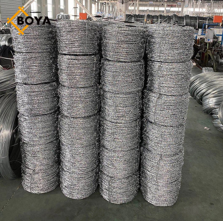 Bwg16X16 Galvanized Barbed Wire/Razor Wire/Alambres De Puas/Fence for Farm and Garden/Wire Mesh Fence