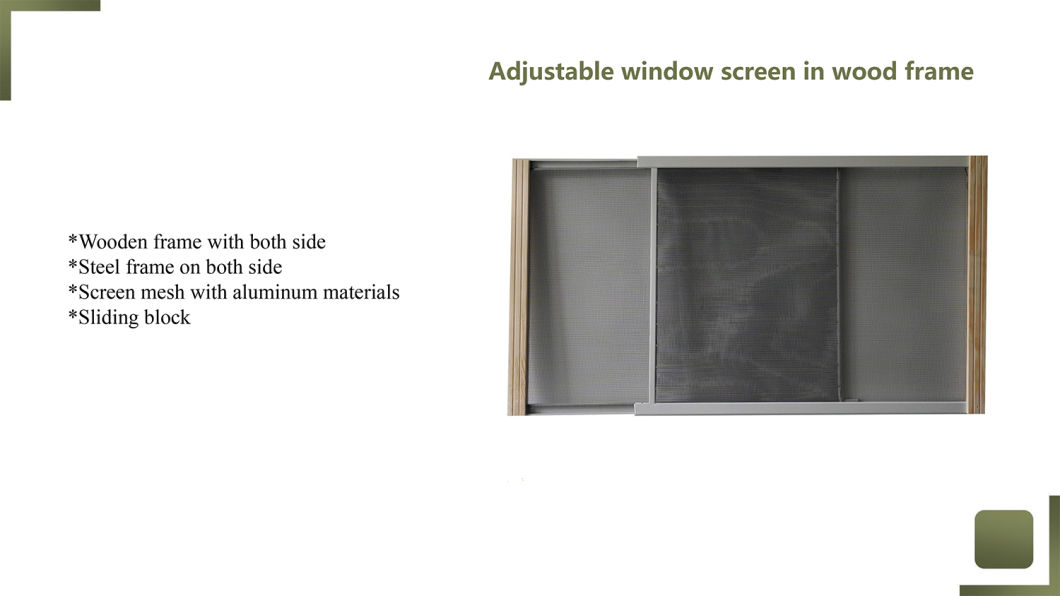 Door and Window Screens Sliding Window Screen Adjustable Insect Window Screen