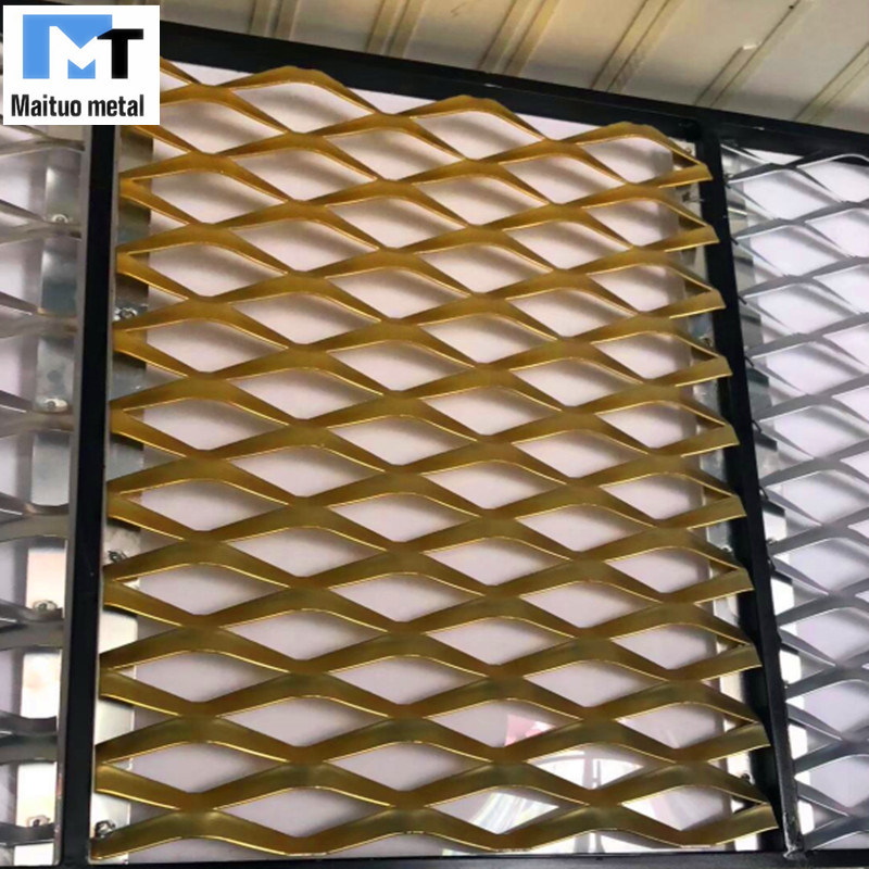 Ceilings Floors Decorative Expanded Metal Mesh