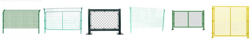 Tennis Court Wire Mesh Fence Chain Link Fence Diamond Fence Stadium Fence