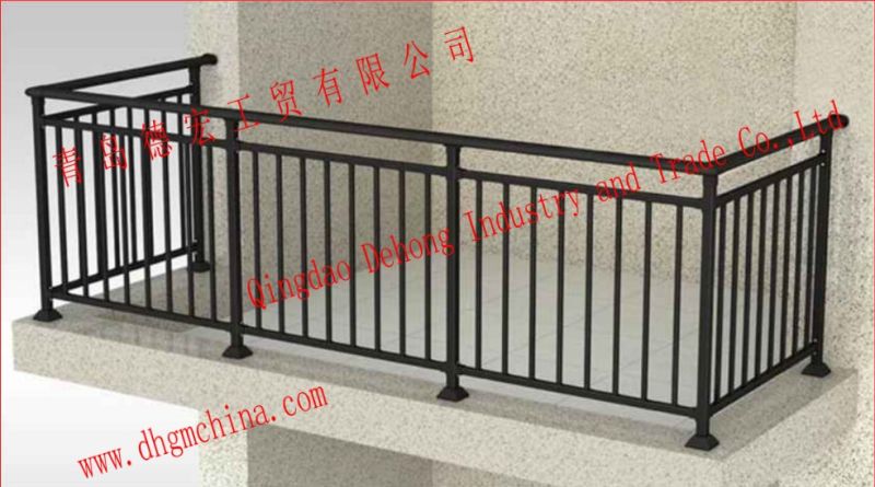 Customized Wholesale Wrought Iron Balcony Fence/Balcony Railing
