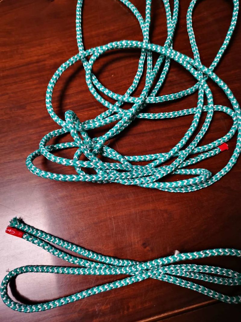 Twisted Polyester Lead Braided Rope for Fishing Net