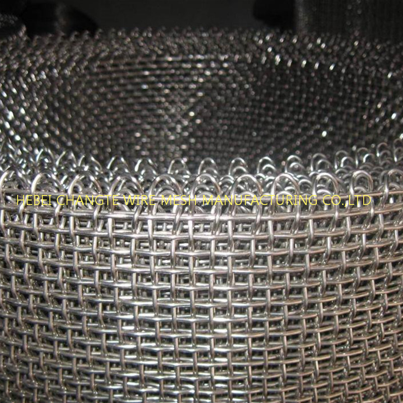 Stainless Steel Gingham Woven Mesh with Decorative Protective Mesh