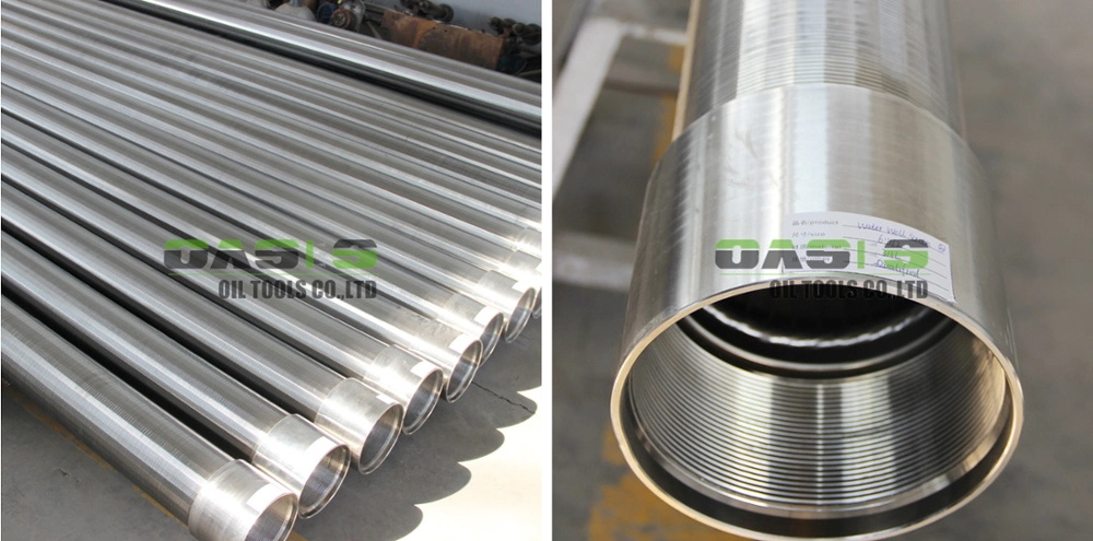 Stainless Steel Wire Mesh Screen Tube Johnson Wedge Wire Screen