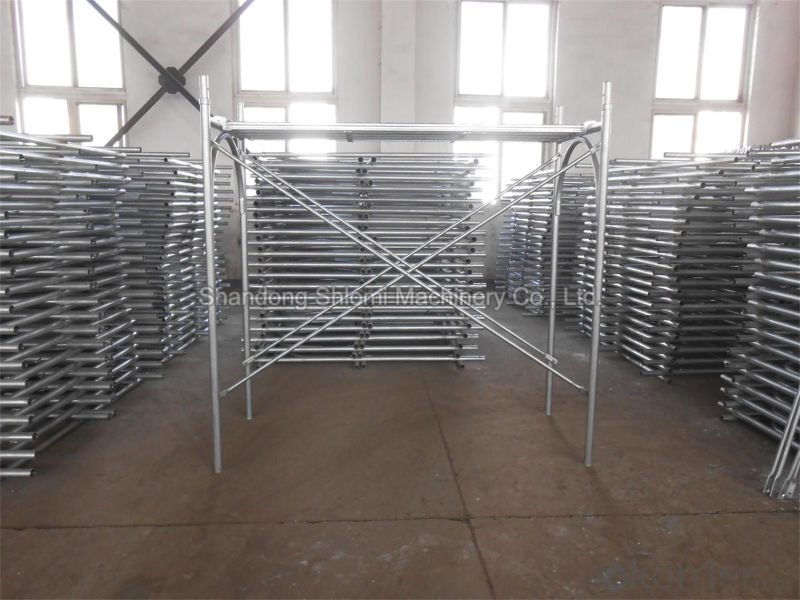 China Safety Masonry Material H Frame Scaffolding for Construction