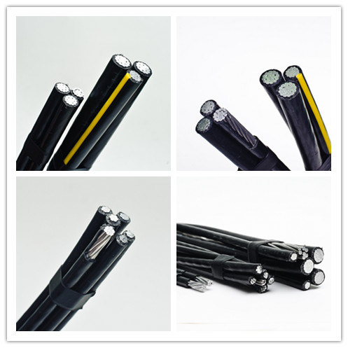 Three Cores Twisted Aluminum Cable