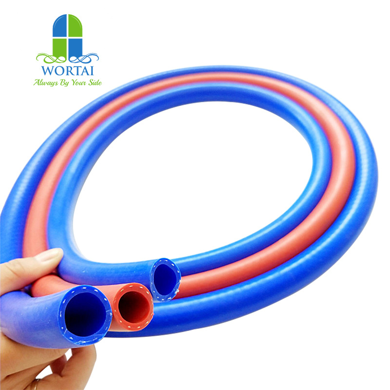 Food Grade Braid Silicone Rubber Air Hose Reinforced Silicone Tube