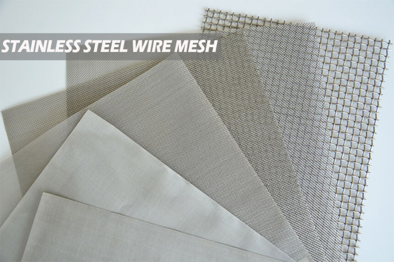 AISI SUS304 316 316L Stainless Steel Woven Wire Mesh for Filtration