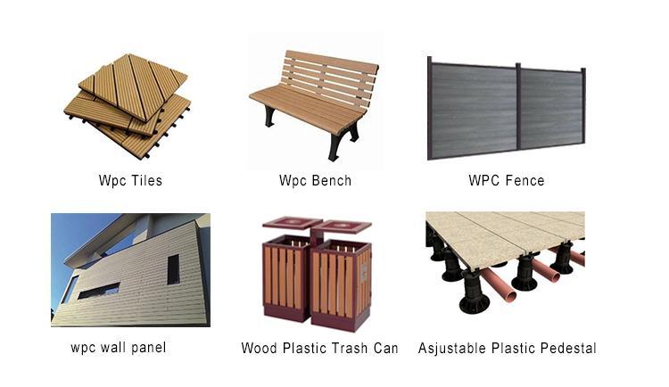 Wood Plastic Composite Outdoor Decking/ Fence /Flooring