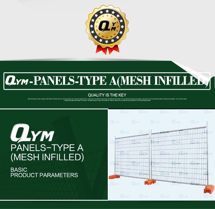 Galvanized Temporary Fence/Welded Mesh Temporary Fence Panel/Removable Fence