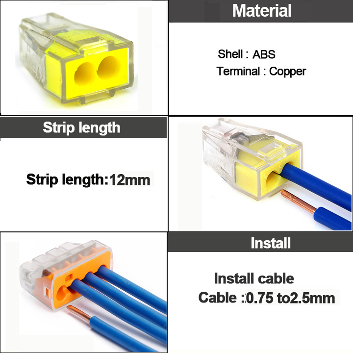 PVC Wire Connectors Wire Spade Connectors