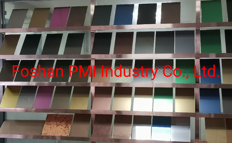 Decorative Color Coated Stainless Steel Screen/ Brass Screen for Home/Hotel/Office Partition Screen