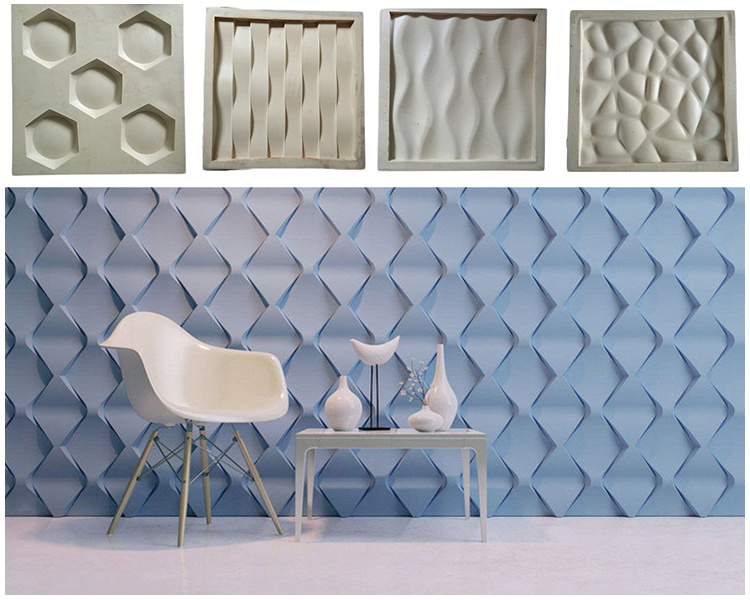 Silicone Decorative Wall Exterior Wall Decorative Panel Mold