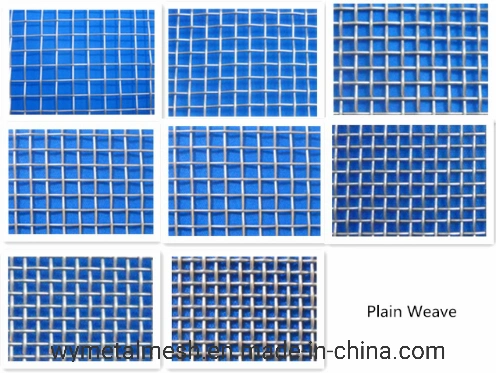 AISI 316 6mesh 7 Mesh 8 Mesh Stainless Steel Woven Wire Mesh China