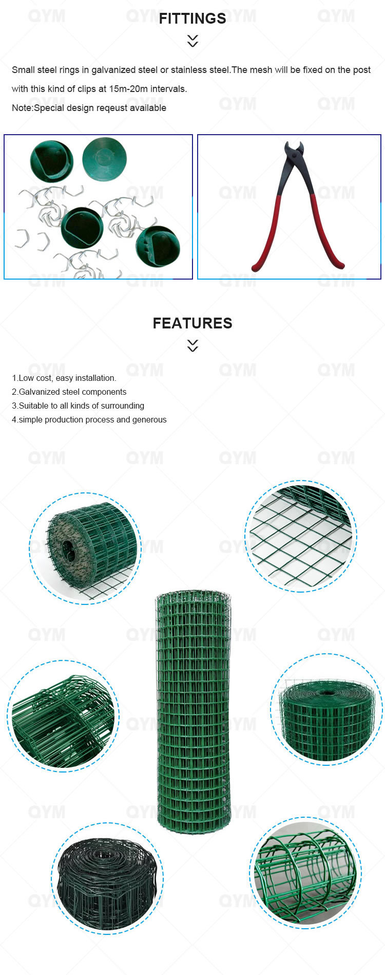 Holland Euro Corrugated Wire Mesh Wire Mesh Euro Fence