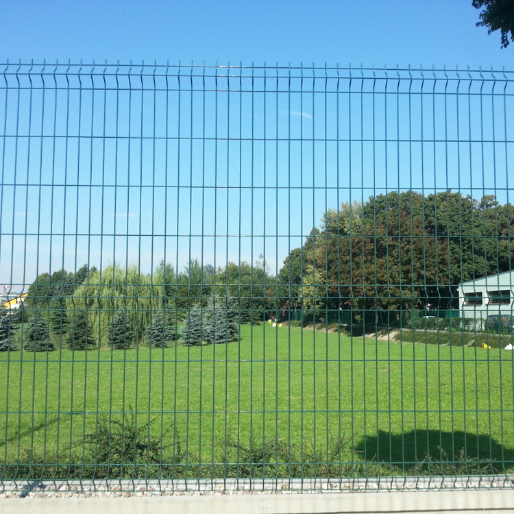Wire Mesh Fence Panels with Square Post /Round Post for Industry