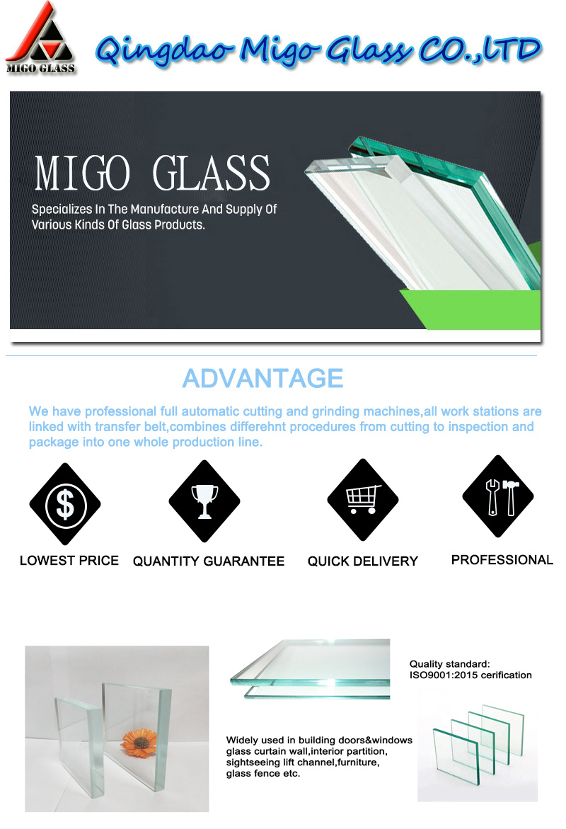 4mm -12mm Clear Window Glass and Building Glass