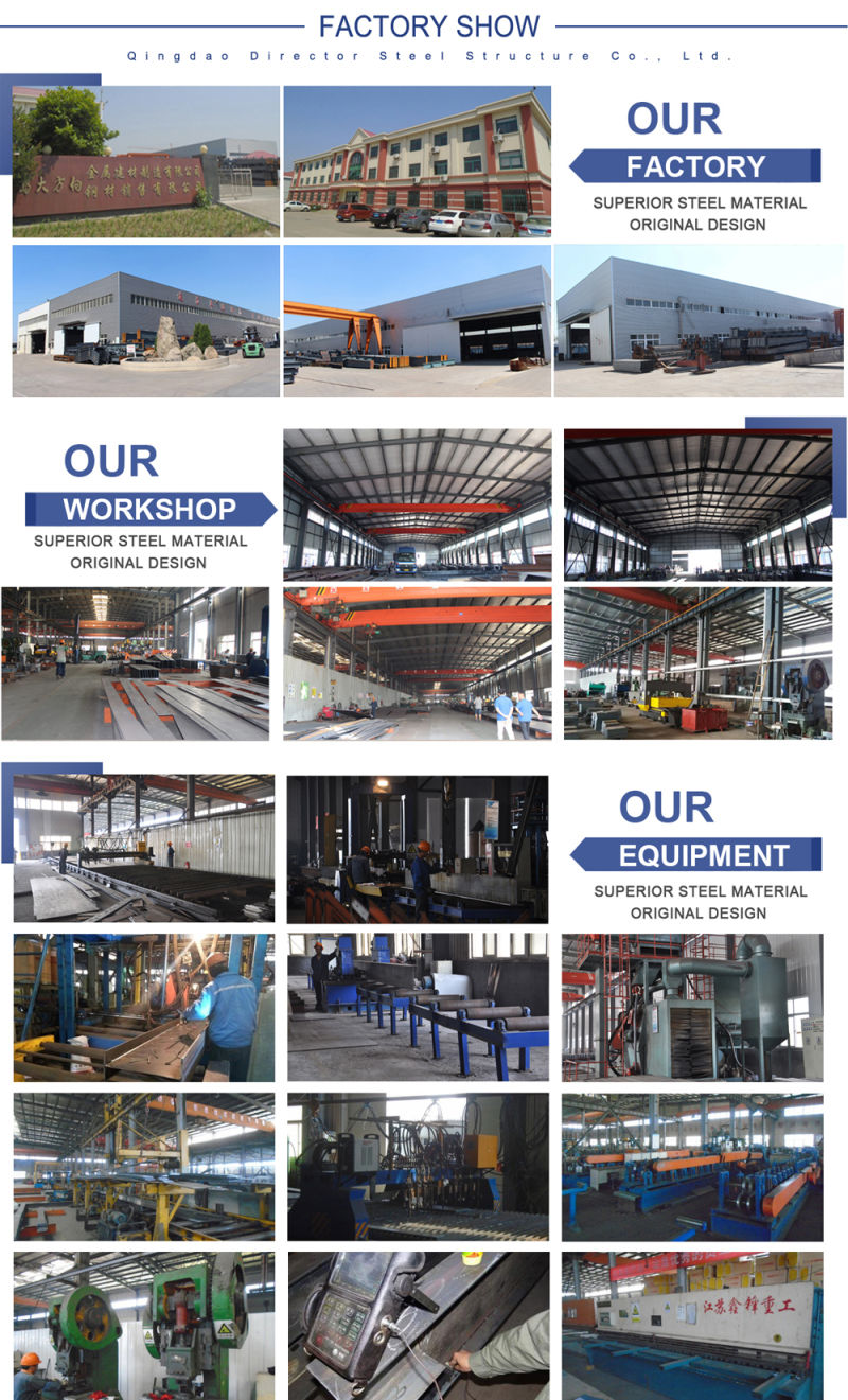Design Ready Made Metal Frame Prefabricated House Steel Structure Warehouse