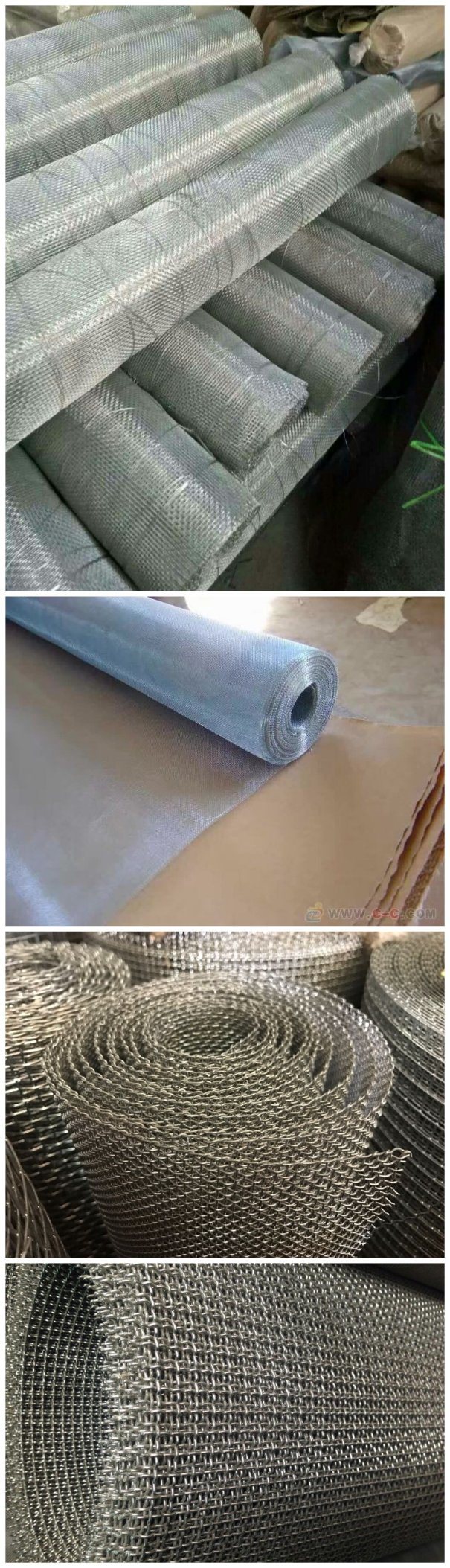 High Quality Electro or Hot Dipped Galvanized Square Wire Mesh