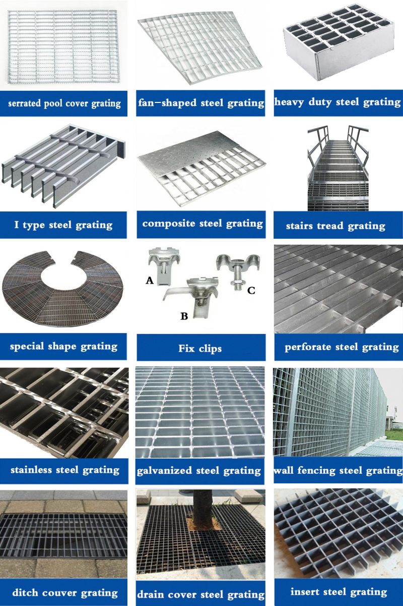 Factory Price Stainless Steel Grating (ISO, CE)