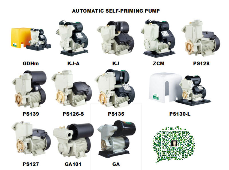 Domestic Electric Copper Wire Self-Priming Booster Pump with Water Valve