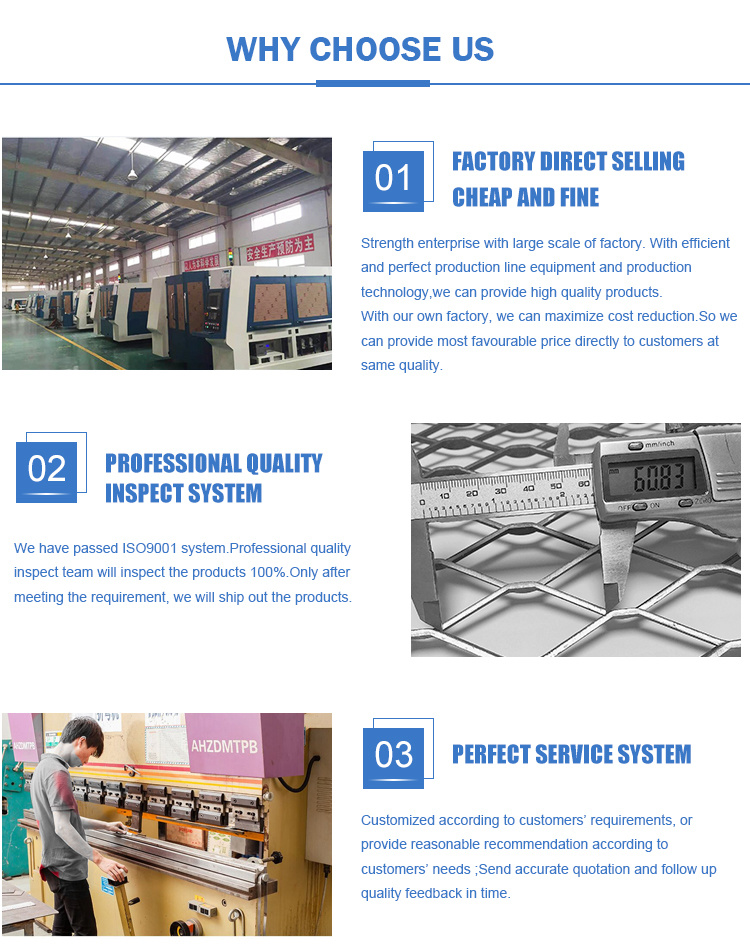 Wholesales Factory Price High Quality Steel Expanded Metal Mesh