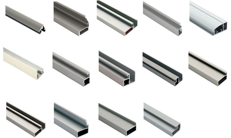 China OEM Aluminum Extrusion Profile Interior Aluminum Doors Profile