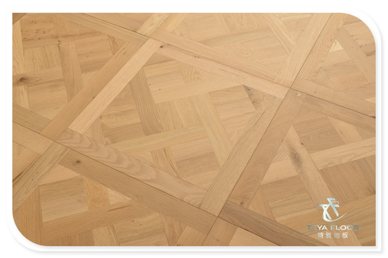 Oak Engineered Pank Flooring/Smoked, Sawn Mark, UV Oiled/ Wood Flooring