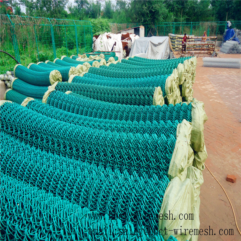 PVC Coated Chain Link Fence/Wire Mesh Fence